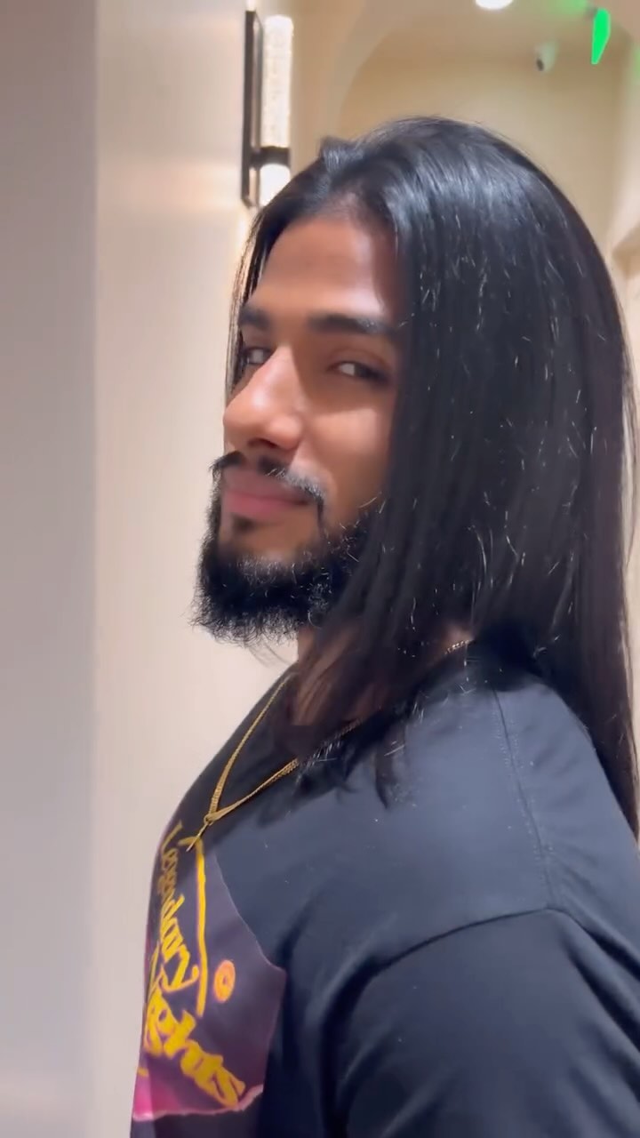 Sleek silk press on long hair by Ooh Lala by Frenchie